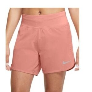 Nike Eclipse Running Shorts Lt Madder Root Cream Pink Athletic Yoga Hiking Small